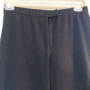 5/$25🔅Sag Harbor Black Pinstripe Pants Size 10P